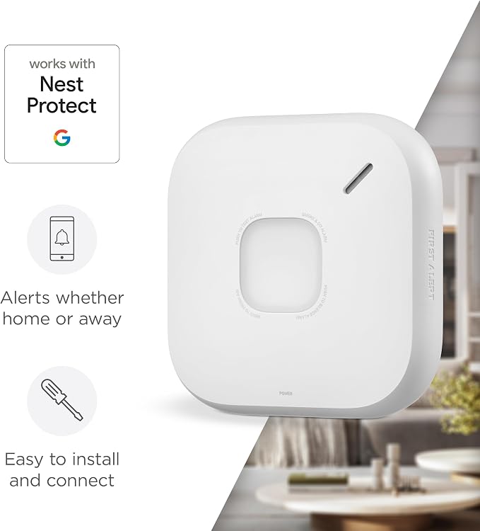 First Alert SC5 Battery Smart Smoke & Carbon Monoxide Alarm - Image 2