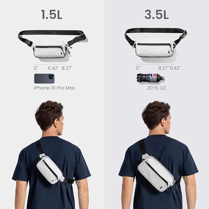 tomtoc 1.5L X-Pac Sling Bag - Image 2