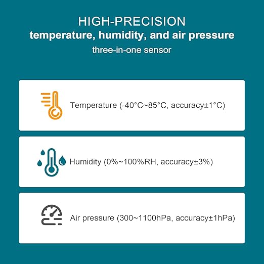 BME680 Environmental Sensor | 4-in-1 Temp Humidity Pressure Gas Detector - Image 4