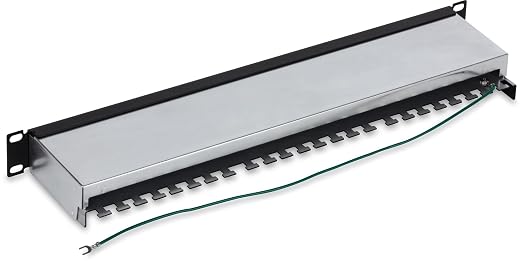 TRENDnet 24-Port Cat6A Shielded Patch Panel, 1U 19" Metal Housing, 10G Ready - Image 3