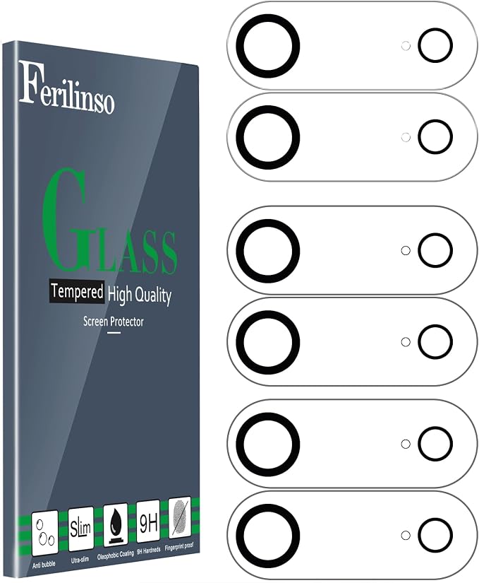Ferilinso 6 Pack Camera Lens Protector by Ferilinso