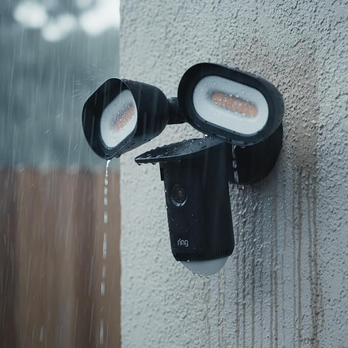 Holicfun Sun and Rain Visor for Ring Floodlight Cam Pro, protective shade cover - Image 4