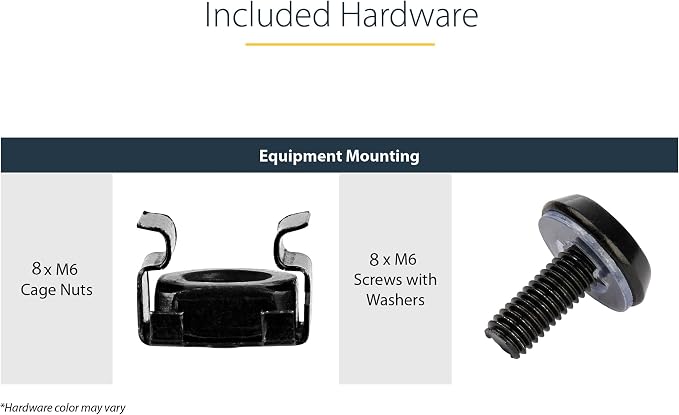 StarTech 2-Pack 1U Server Rack Shelf, Vented Rackmount Cantilever Tray - Image 6
