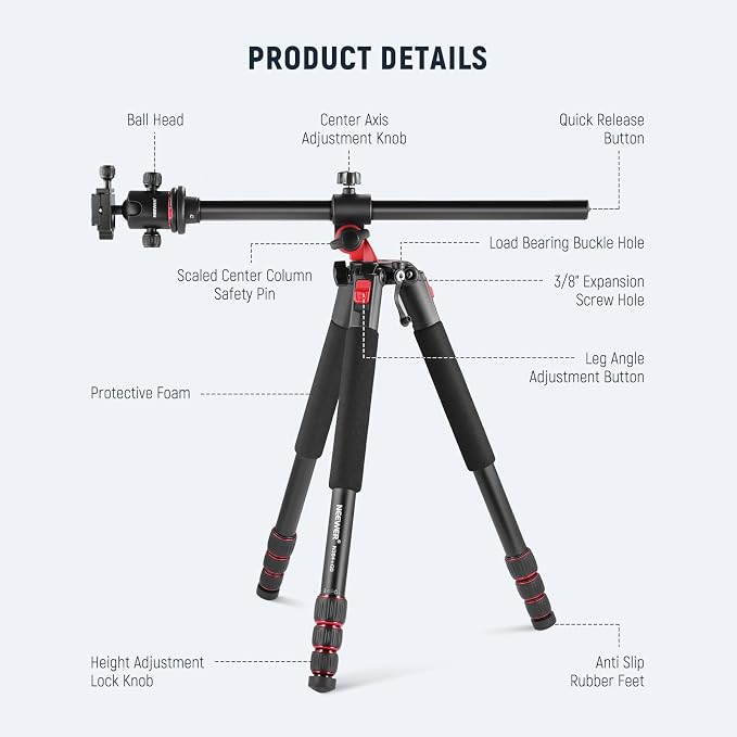 NEEWER 72 inch Camera Tripod Monopod - Image 9