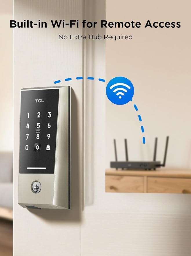 TCL D2 Smart Lock, Keyless Entry Door Lock - Image 2