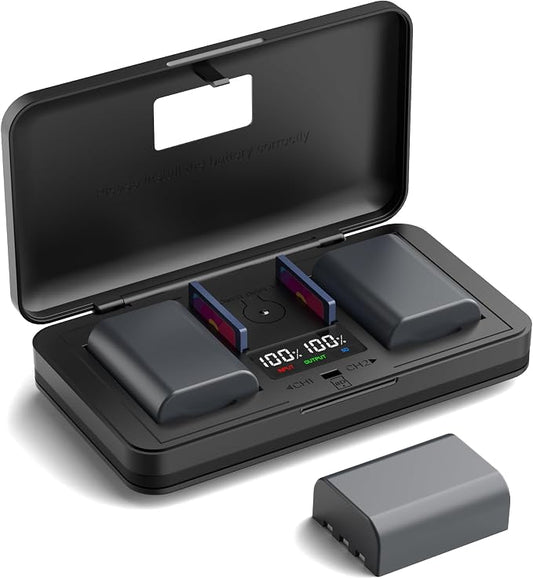 NB-2L/2LH Camera Battery Multifunctional Charger Set Compatible by Inspirationlightsupyourlife