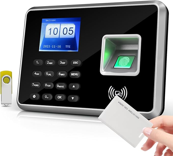 BISOFICE Biometric Time Clock Attendance Machine by Bisofice
