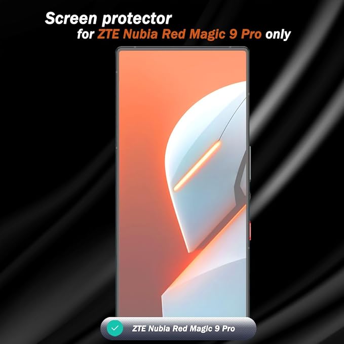 Privacy Tempered Glass for ZTE Nubia Red Magic 9 Pro Screen Protector 2 Pack - Image 2