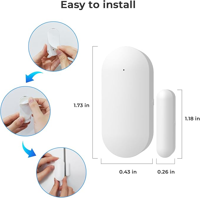Door and Window Alarm Sensors, Window Sensors - Image 6
