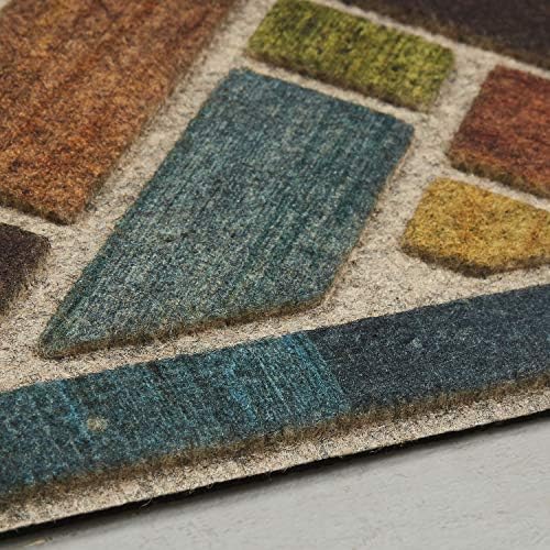 Mohawk Home Entryway Door Mat 2' x 4' All Weather Doormat Outdoor Non Slip - Image 4