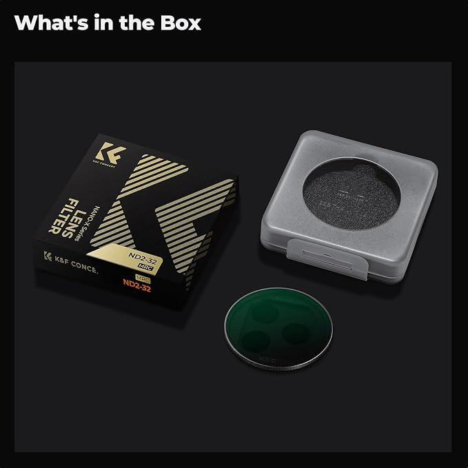 K&F CONCEPT FA301 Snap-On ND2-32 Filter - Image 8