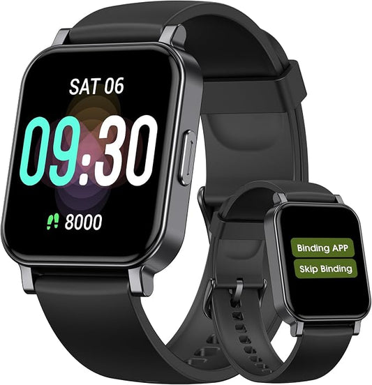 Pedometer Watch Senior Friendly No App/Phone Required, Waterproof Fitness by TYKOIT
