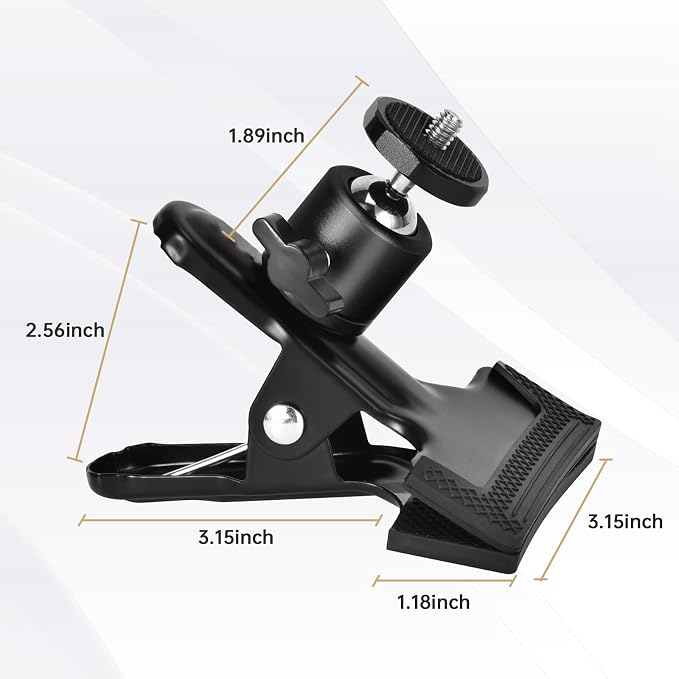 UTEBIT Heavy Duty Tripod Camera Mount Clip - Image 6