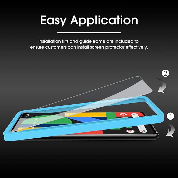OMOTON [4 Pack Screen Protector - Image 4
