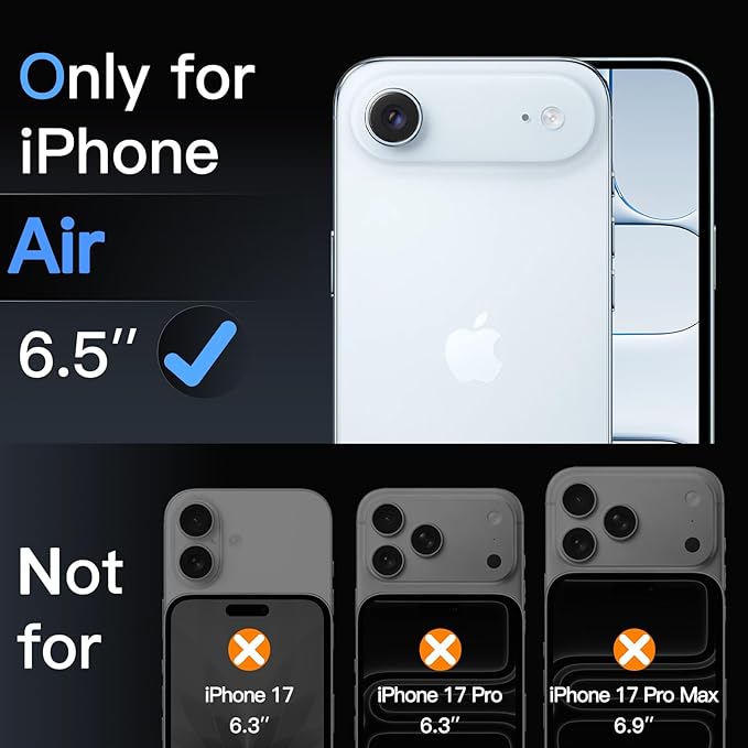 JETech Screen Protector for iPhone Air - Image 2