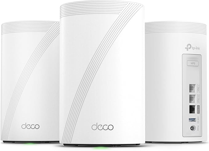 TP-Link Deco 7 Pro BE14000 Tri-Band Wi-Fi 7 Whole Home Mesh System | 8-Stream by TP-Link