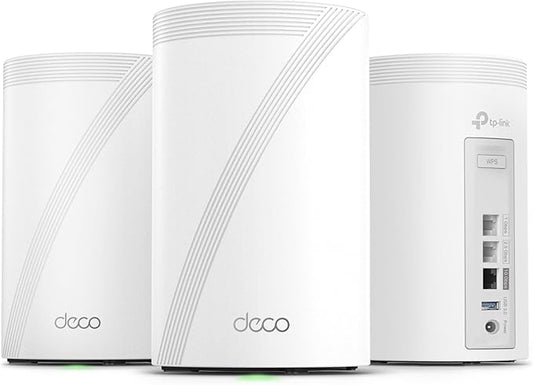 TP-Link Deco 7 Pro BE14000 Tri-Band Wi-Fi 7 Whole Home Mesh System | 8-Stream by TP-Link