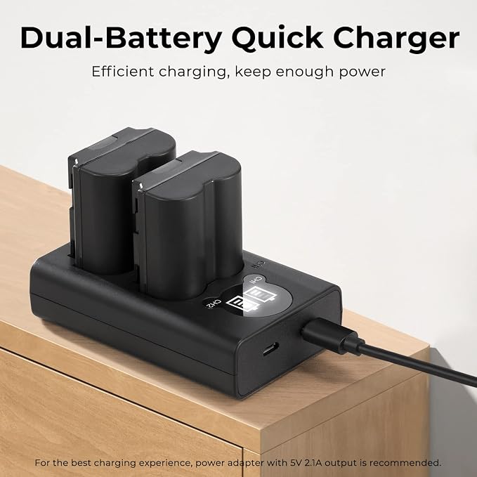 K&F Concept NP-W235 Battery Charger Set - Image 4