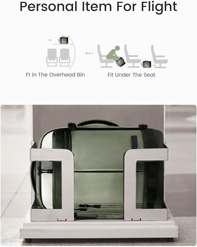 LOVEVOOK 40L Travel Backpack for Women, Airline Approved Carry On Luggage - Image 4
