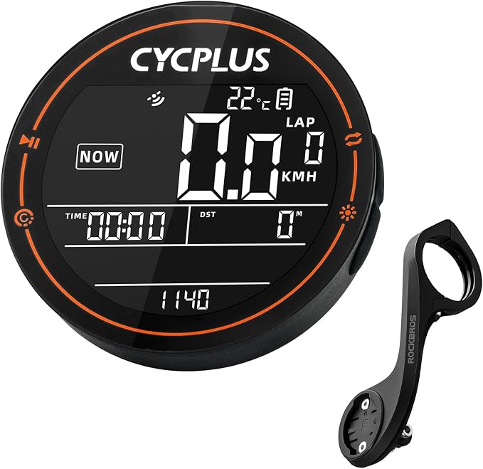 ROCKBROS Bike Computer Wireless GPS Accurate Bike Speedometer by ROCKBROS