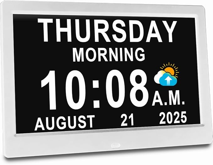 11.5 Inch Extra Large Digital Talking Clock by MASSII