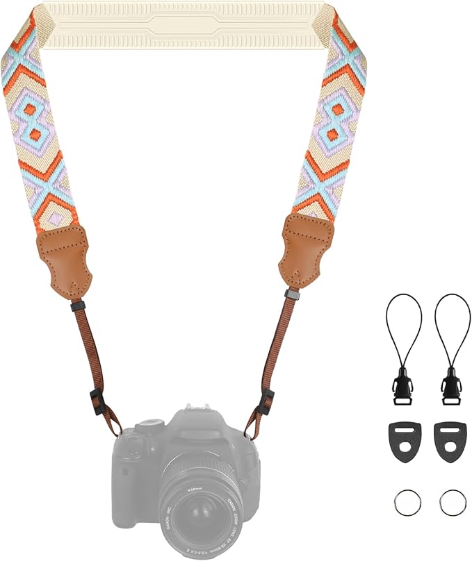 FIEIL Neck Strap Silicone Camera Straps by FIEIL