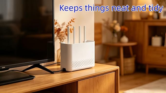 Wall Mounted Router Storage Box WiFi Router Organizer - Image 6
