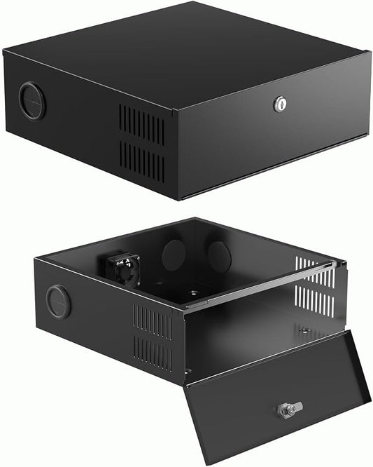 15.5 x 15.5 x 5.5 Inch Heavy Duty DVR Lock Box by POCHAR-FactoryDirectCustomizedProducts