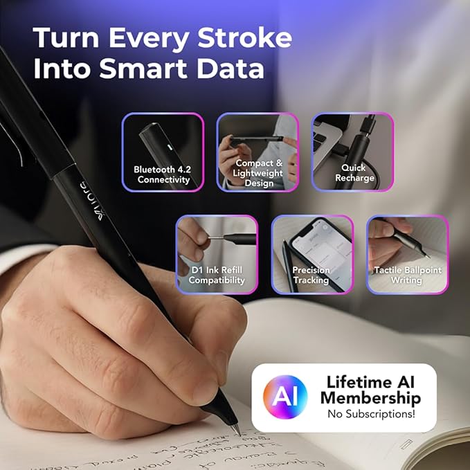 XNote Smart Pen & Notebook Starter Set – AI-Powered Digital Note Taking - Image 4