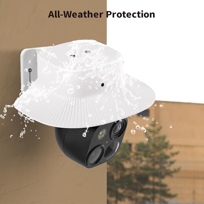 Rain Cover for Eufy Security SoloCam S340, Protective Weather Shield for - Image 2