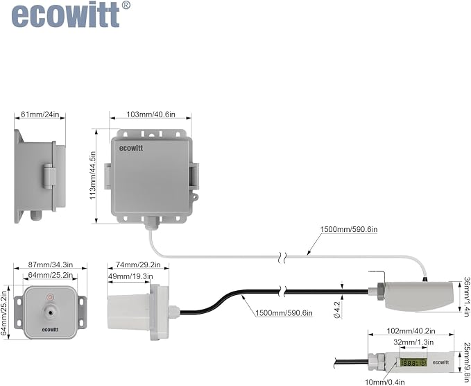 ECOWITT LDS01 Laser Distance Measuring Meter - Image 4