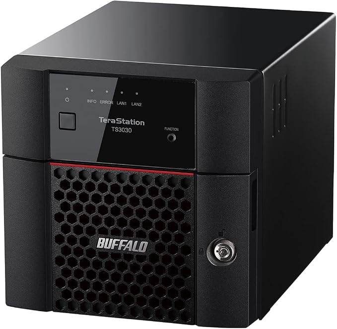 BUFFALO TeraStation 3230DN 2-Bay 8TB Desktop Small-Med Business NAS w/Hard by BuffaloAmericas