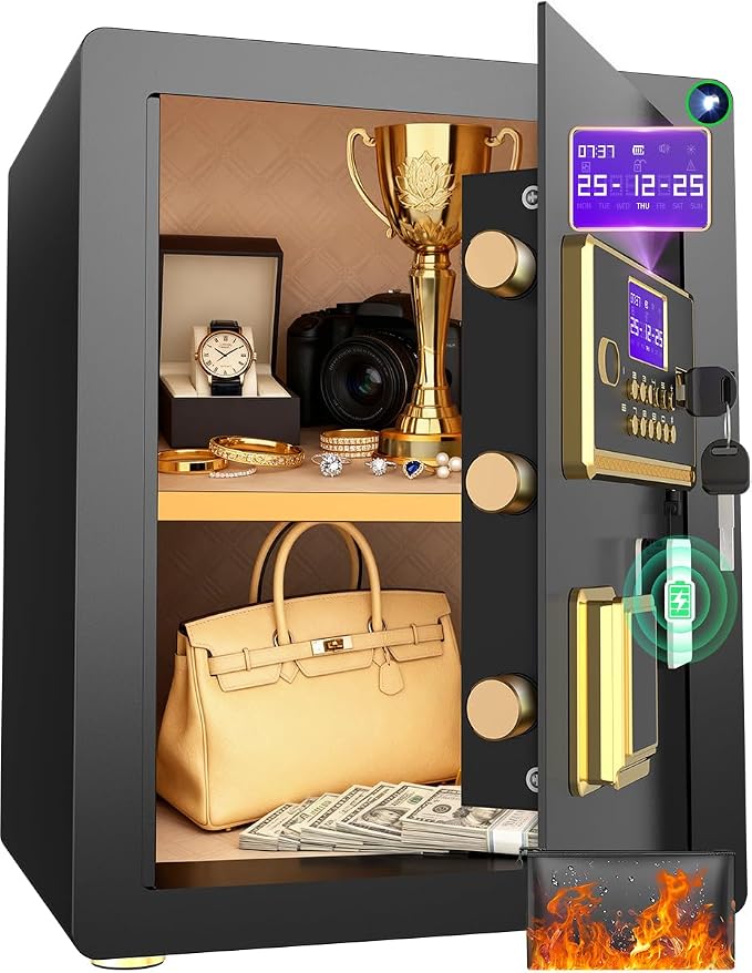 Security Safe with Digital Keypad & Alarm System by MSYCOSTSAFE