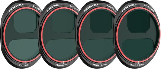 Freewell Bright Day 4-Pack ND/PL Filters by Freewell