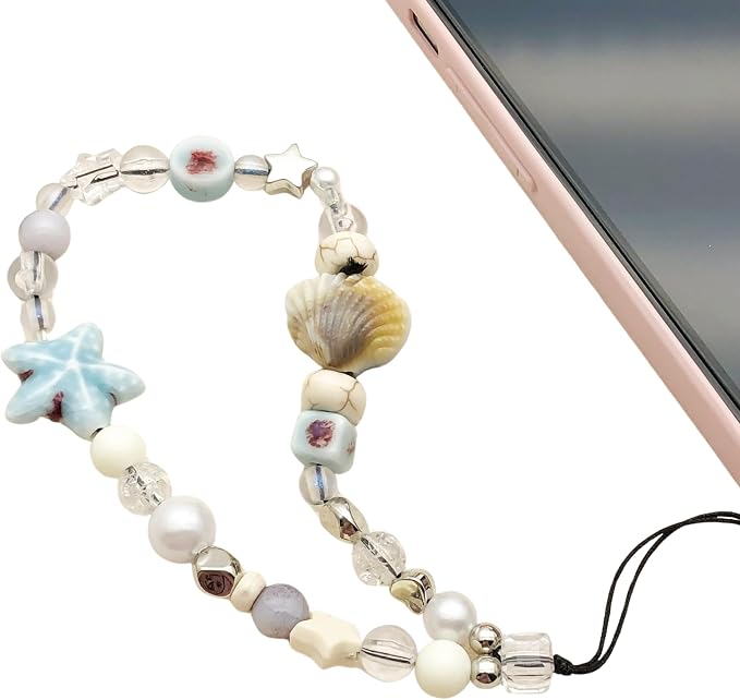 Beaded Camera Wrist Strap Cute Digital Camera Charm Lanyard Phone Chain by MOTOFITOOL