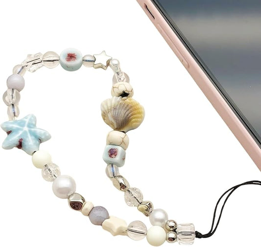 Beaded Camera Wrist Strap Cute Digital Camera Charm Lanyard Phone Chain by MOTOFITOOL