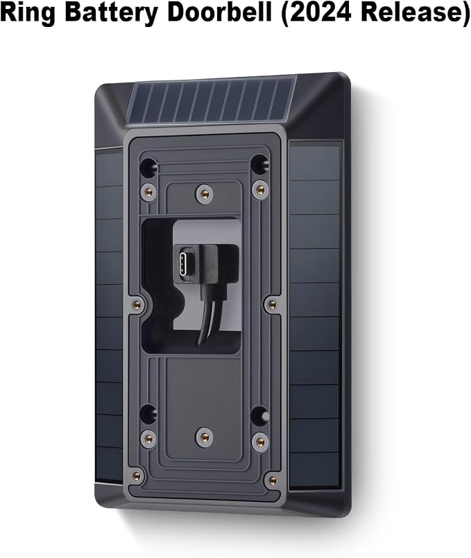 The Fansoun Ring Solar Charger Battery Doorbell Is Only Compatible - Image 3