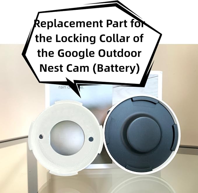 TEYOUYI Mounting Plate for Google Nest Camera Replacement Part for Nest Cam - Image 4