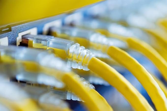 Monoprice Cat6 7ft Yellow Component Level Patch Cable UTP 28AWG 550MHz Pure - Image 6