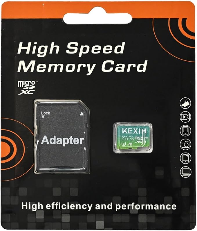 KEXIN 256GB Micro SD Card with Adapter - Image 8