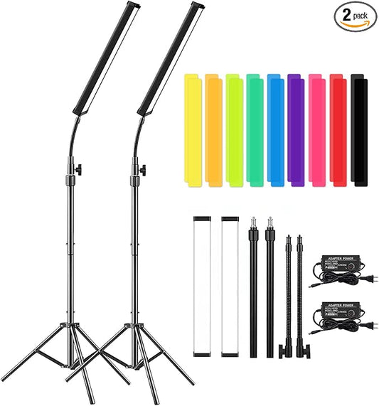 LED Video Light Stick Wand Kit-Photography Lighting by Gepege