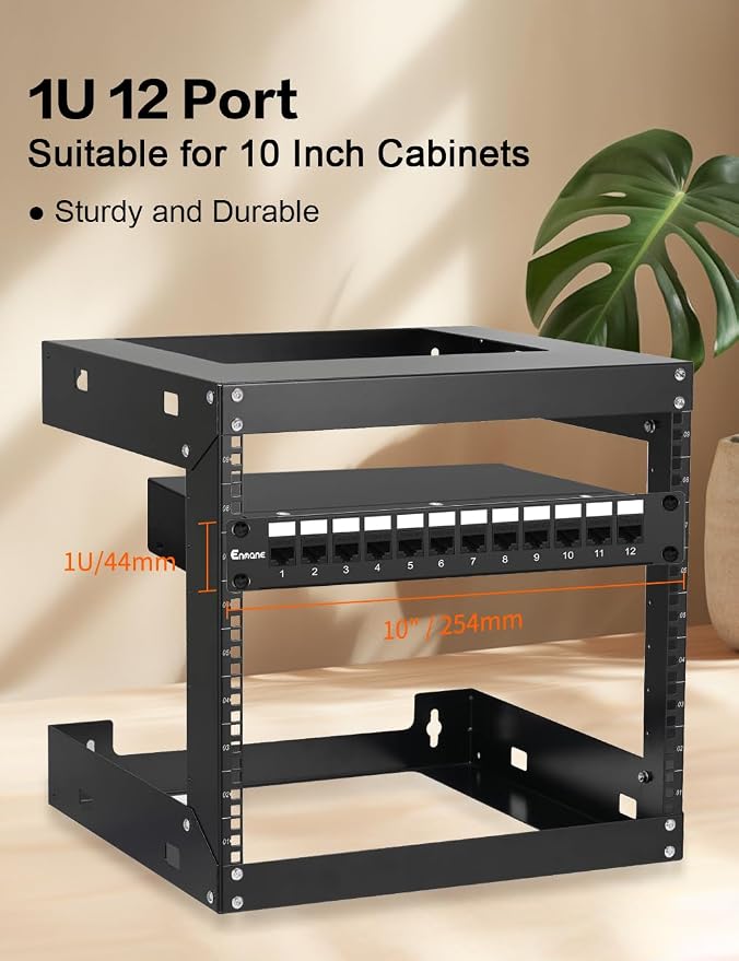 12 Port Keystone Patch Panel CAT6 - Image 7