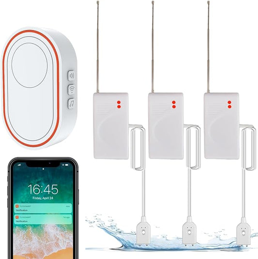 Water Leak Detector with WiFi Alert by Tuehakny