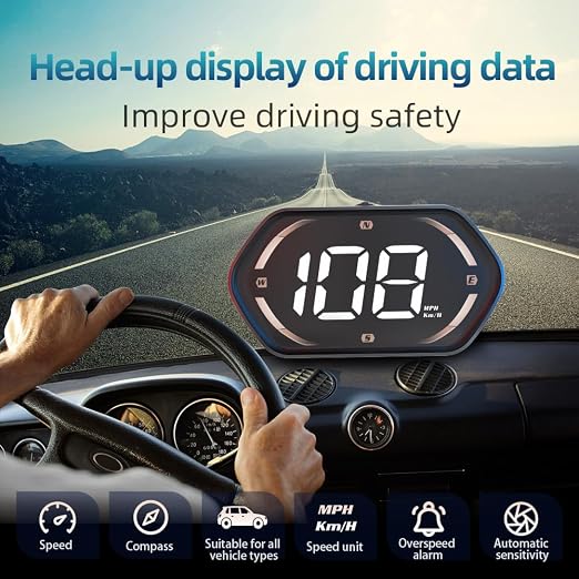Universal GPS Speedometer HUD for Cars - Image 4