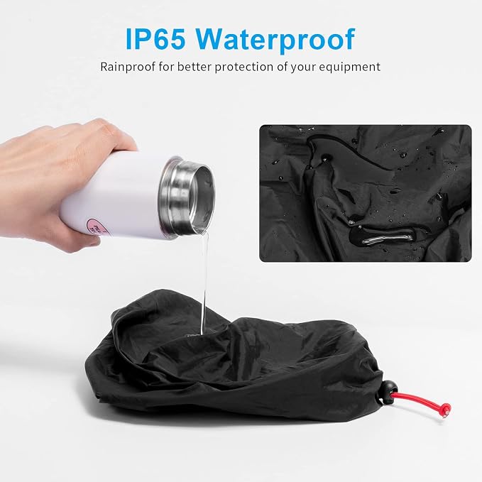 FOMITO Camera Rain Cover Coat Storage Bag Protector Rainproof Waterproof - Image 3