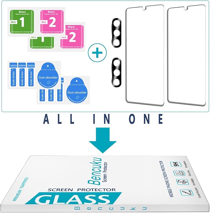 2 Pack Screen Protector for Samsung Galaxy S22 Plus 5G Tempered Glass - Image 7
