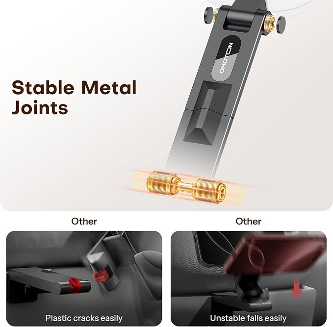 OMOTON TP02 360°Rotating for MagSafe Tripod, Aluminum Magnetic Phone Tripod for - Image 7