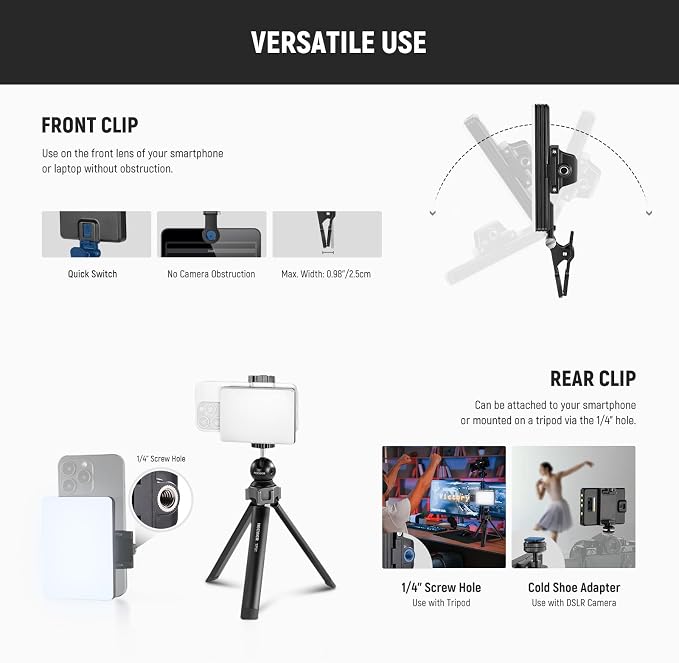 NEEWER BASICS VL67B Phone Selfie Light - Image 7