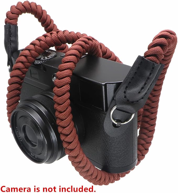 Paracord Camera Strap Long Camera Neck Shoulder Strap - Image 3