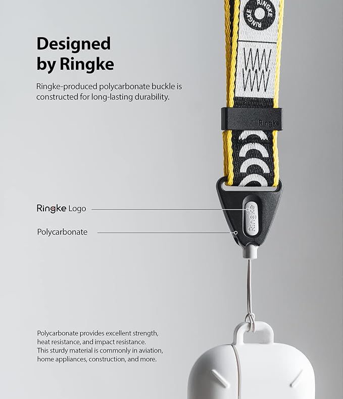 Ringke Hand Strap Designed for Camera Strap and Phone Strap, Adjustable Sturdy - Image 5